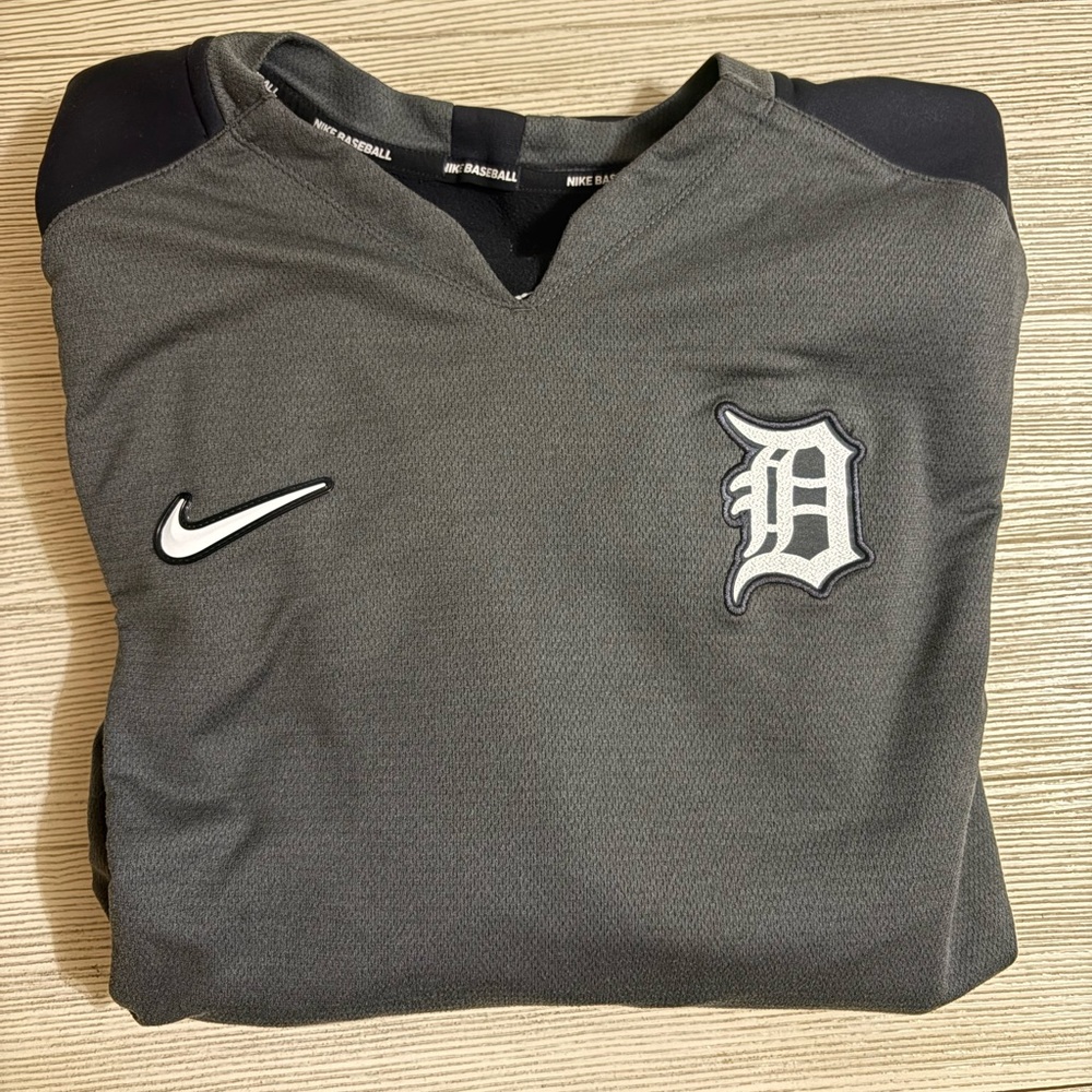 Nike Dark Gray Baseball Pullover - image 1